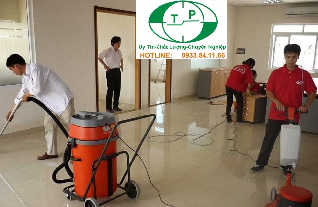 Dịch vụ vệ sinh nhà sau xây dựng của thịnh phát