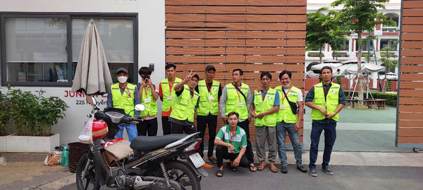 Đội vệ sinh chuyên nghiệp